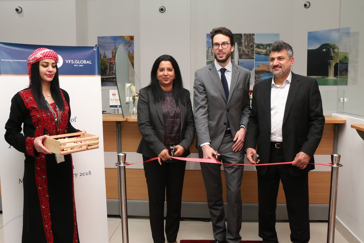 Vfs Global On Twitter Vfsglobal Launch Austria Visa Application Centre In Jordan New Centre Was Inaugurated By Mr Christoph Sternat Deputy Head Of Mission Mr Wael Sadaqa Ceo Madarek And