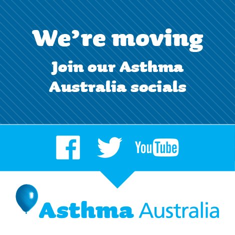 Just a reminder that our Victorian Asthma Foundation page will be closing and we'll instead post via Asthma Australia’s Twitter page. So please join us, and like, comment, share and follow us at our new home x.com/AsthmaAUS .