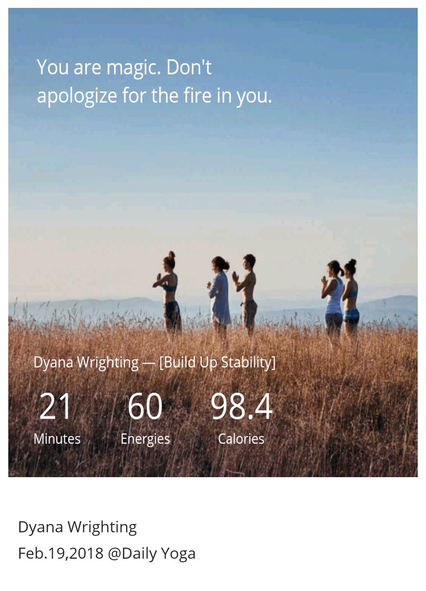 dysmile's tweet image. #NeverBasic #Everything💯 #Great ~ DLB #Love💞 dailyyoga.com/d