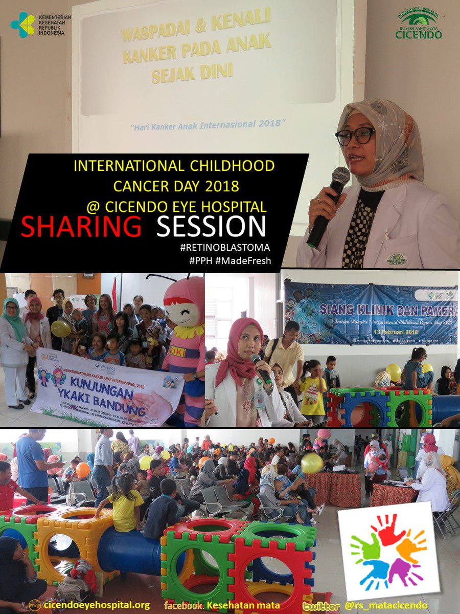 rs_matacicendo's tweet image. Sharing Session International Childhood Cancer Day 2018 @rs_matacicendo #Retinoblastoma #MakeVisionCount @WHO @IAPB1 @YKAKIwecare @KemenkesRI @DitjenYankes @p2ptmkemenkesRI @diskes_jabar @Bandung_Dinkes @1071klitefm @RadioB956fm @ardanradio @1023fmbandung @glaucomarelief