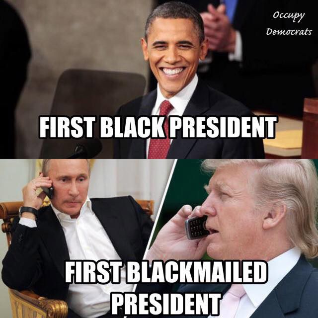 25thThe45thNOW's tweet photo. @realDonaldTrump Why have u not implemented the russian sanctions?
Because you're a treasonous bastard. Otherwise they would've been implemented months ago. Like a loyal uncompromised pres would. Like Obama.
#TrumpColluded
#PutinBought
#PutinOwned
#PutinOffice
#PutinsPOTUS
#PutinsPuppetTrump https://t.co/0VLXGQOf3L