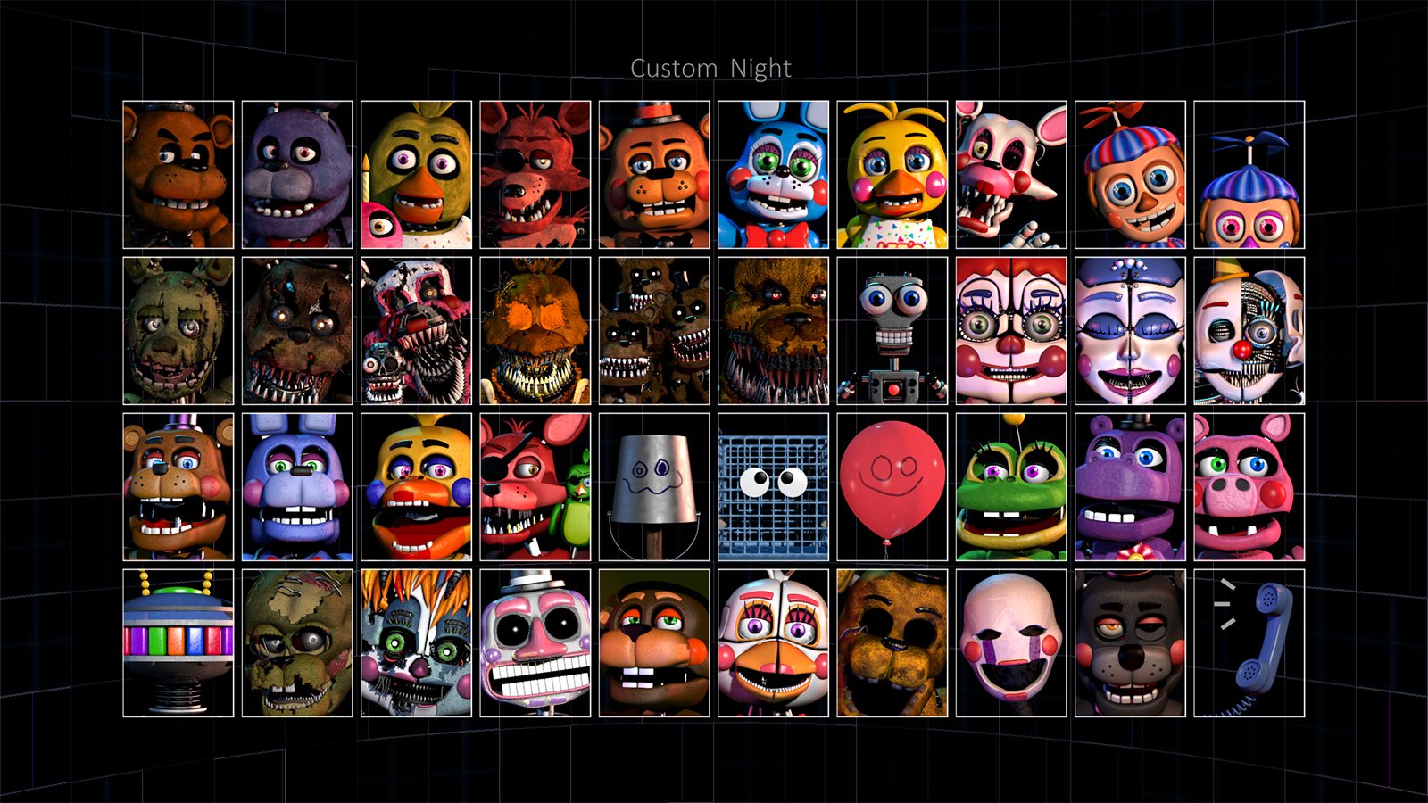 Ultimate Custom Night - Mobile Edition 