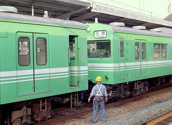 103系 岡山色 最終値下げ]マイクロエース 103系 岡山色 8両セット 103