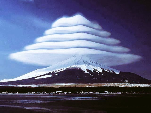 Steps of clouds as steps of spirit.