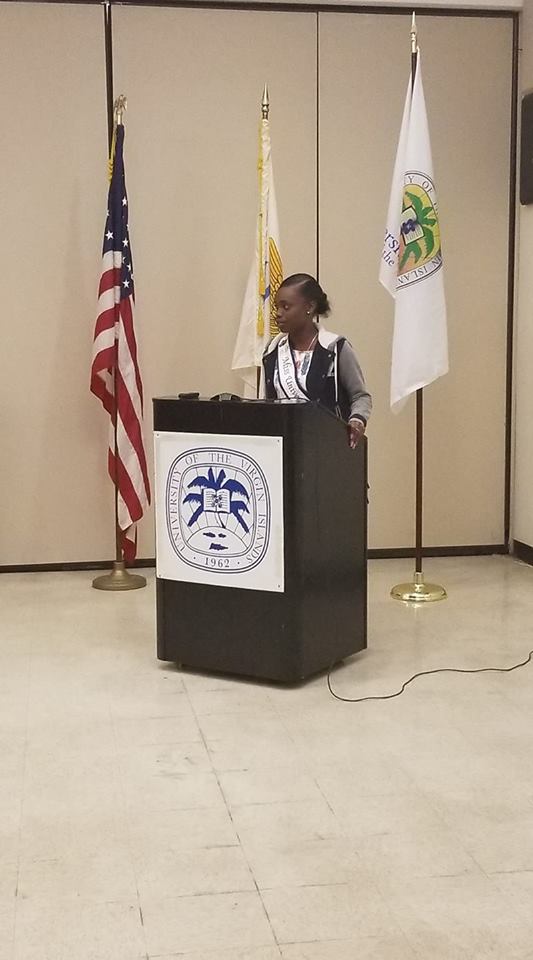 StudentActivities Stx - Miss UVI Angelique Flemming, gets emotional sharing her reactions to the Tell Them We are Rising Documentary. Angelique reaffirmed her commitment to Education and to representing her HBCU as Miss University of the Virgin Islands. #UVIRISE #HBCURising