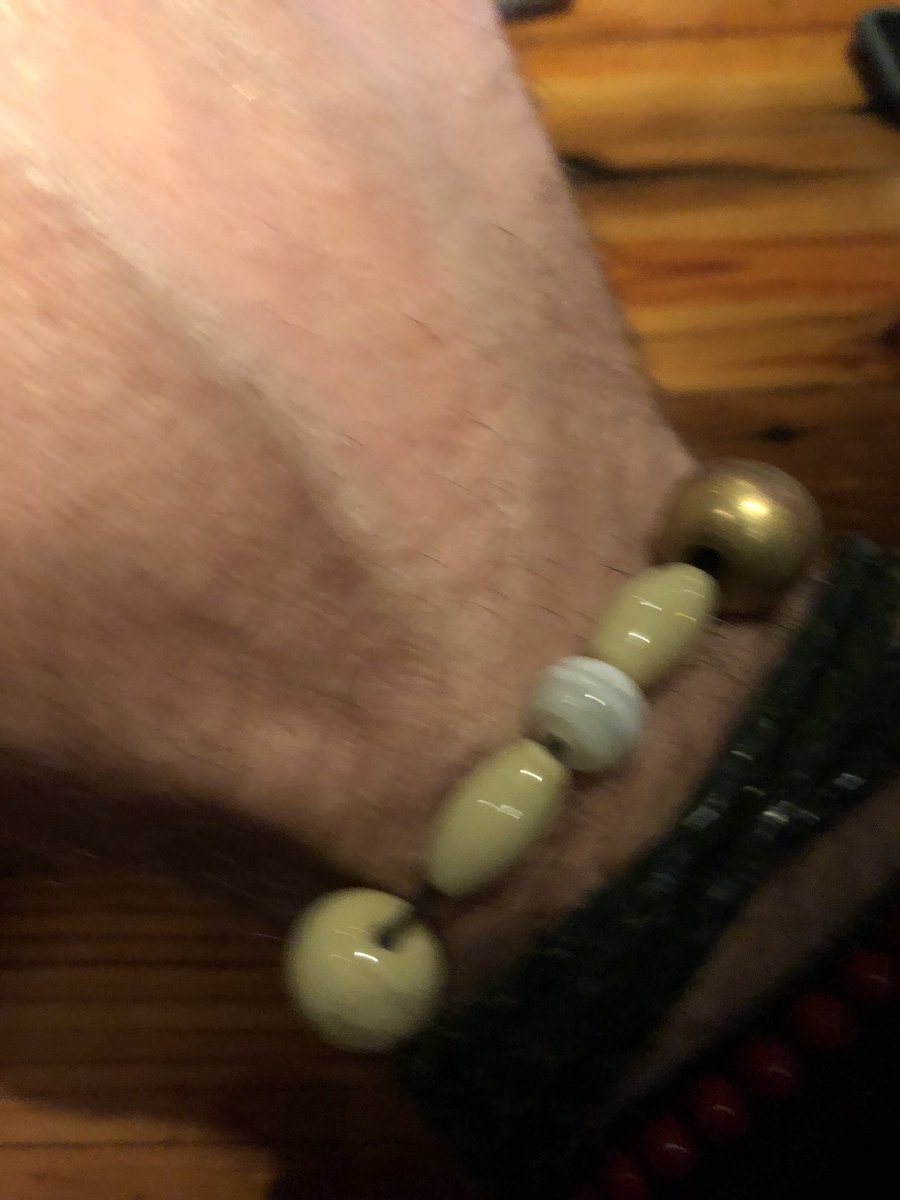 danielnuzum's tweet photo. I was introduced to the ‘Pearls of life’  beads from Swedish Bishop Martin Lönnebo c.13 years ago by @ThePaulColton @CofIrelandCork &amp; they have travelled with me ever since. Each pearl represents an area of life to reflect on as part of daily prayer/ritual/ #spirituality https://t.co/5IQ6UhXvDh