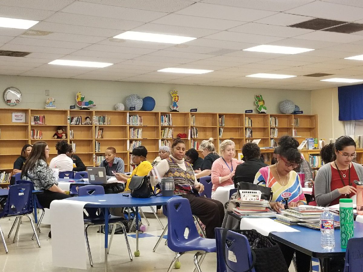 Facilitating Zone 9 K-2 teachers while they are actively involved in collaborative planning and deliberate practice of Module 1, Unit 3 EL lessons. It's for the children. It matters.