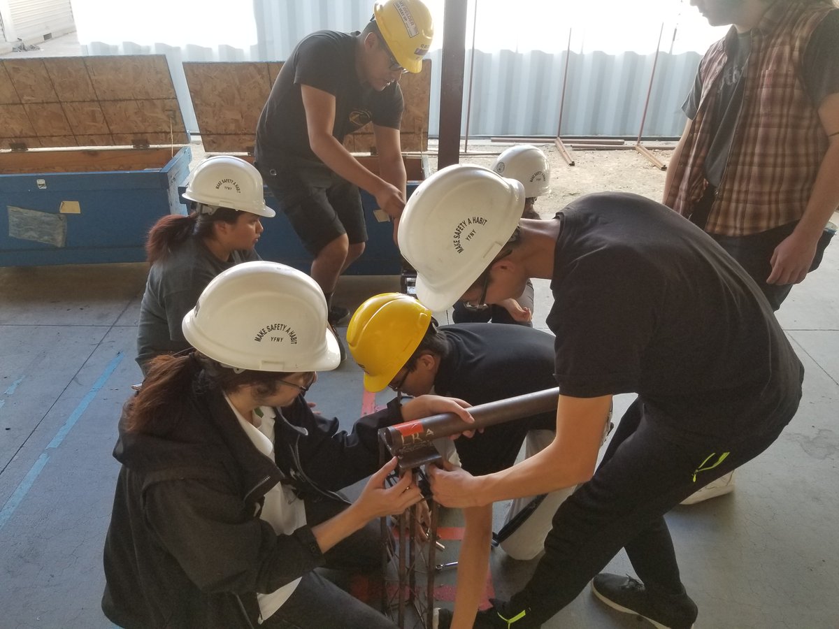 CalStateLA_ASCE's tweet photo. Images from our Steel Bridge hard at work over the weekend preparing for PSWC!

#WeAreECST #ASCEatCalStateLA #CalStateLAECST #ASCE #PSWC2018 https://t.co/3eVzT8k4GJ