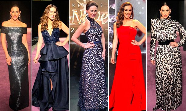 Seis ‘looks’, una estrella: Jacky Bracamontes en su noche más estilosa bit.ly/2ob7gfq <a href="/jackybrv/">JACKY BRACAMONTES</a>