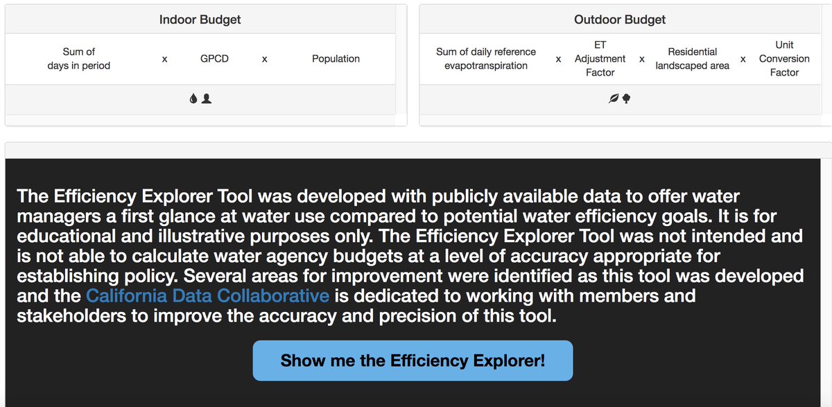 patwater's tweet photo. Getting excited to #MapCAsFuture as part of #OpenDataDay 3/3/18! See here for a screenshot of the first ever statewide map of the residential water use benchmarks called for by Governor Brown. Please RT to share the word and reply if interested in getting involved in #OpenDataDay https://t.co/Muu8QYiy6c