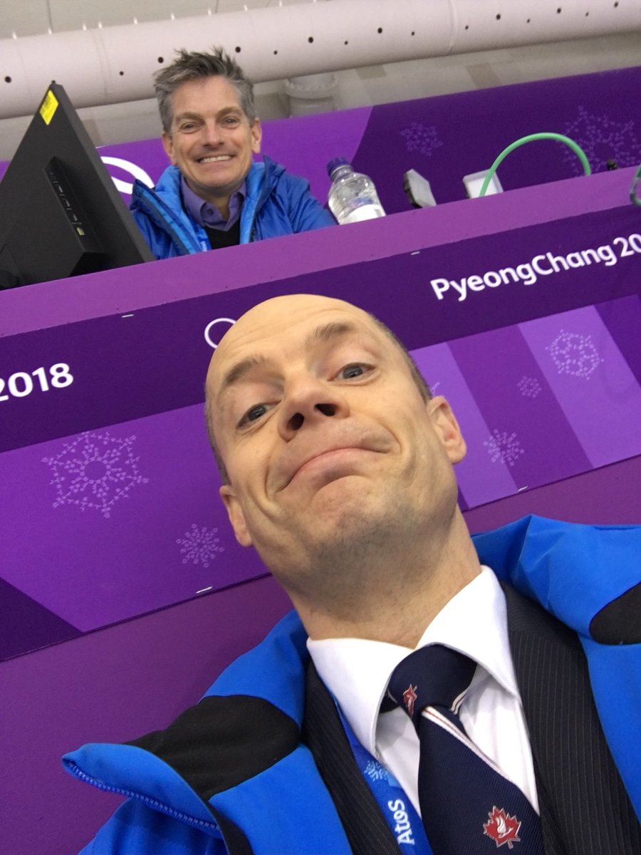 KurtBrowning's tweet photo. Olympic Medalist and good friend Paul Wylie @pswylie and I are ready for the dance event. He is jealous of my World Team Tie from my trip to Worlds back in 1987. https://t.co/9rThgGZfHN