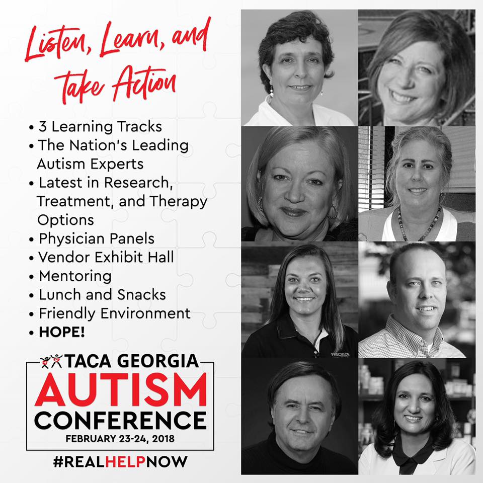 TACAfoundation's tweet image. Join us this week for the TACA #Georgia #RealHelpNow #Autism #Conference ! Online registration closes Wednesday night - we have a seat for you! tacanow.org/taca-georgia-r…