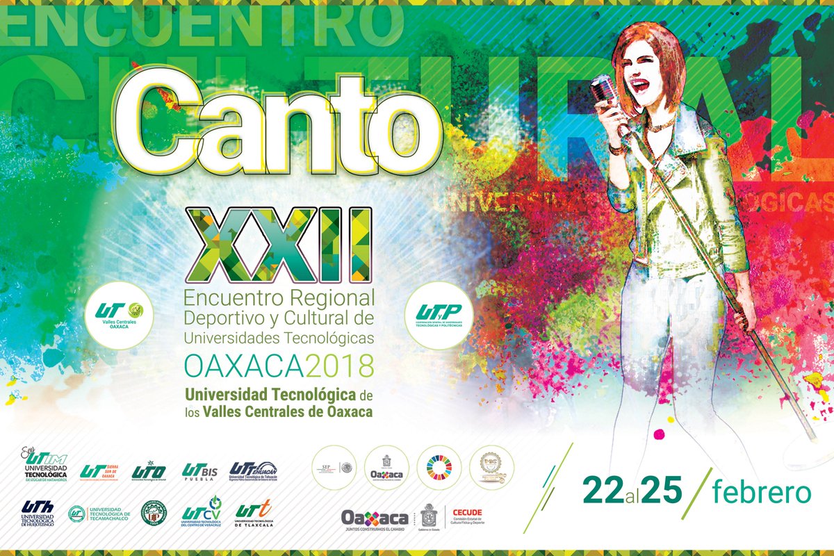 utvco's tweet photo. Estas son algunas de las disciplinas que se practicarán durante el XXII Encuentro Regional Deportivo y Cultural #Oaxaca 2018
#OrgulloUUTT
¡Te esperamos! https://t.co/4w6E7FshjS