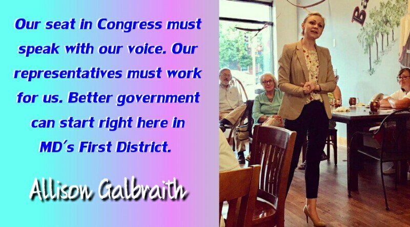 KidCasteel's tweet image. “At the end of the day, the goal of any piece of legislation should be to make people’s lives better.” - @AllisonforMD is running for Congress in #MD01 because lawmakers wouldn't listen. Go to allisonforcongress.com for more on #AllisonsAvalanche #RealProblemsRealSolutions