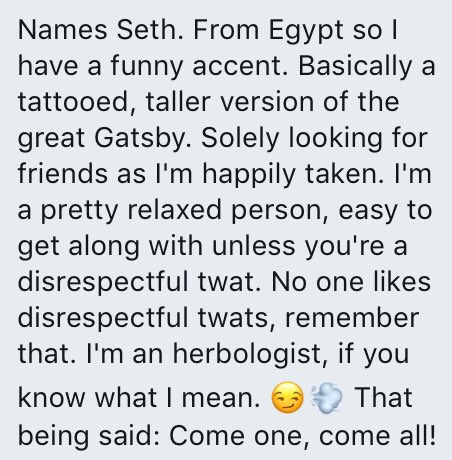 confessiontlme's tweet photo. Meet Seth! https://t.co/YVjcEbCmSg