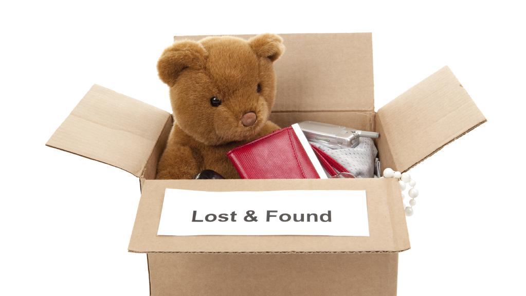 All lost &amp; found property has been handed over to the Hamilton Gardens Info Centre