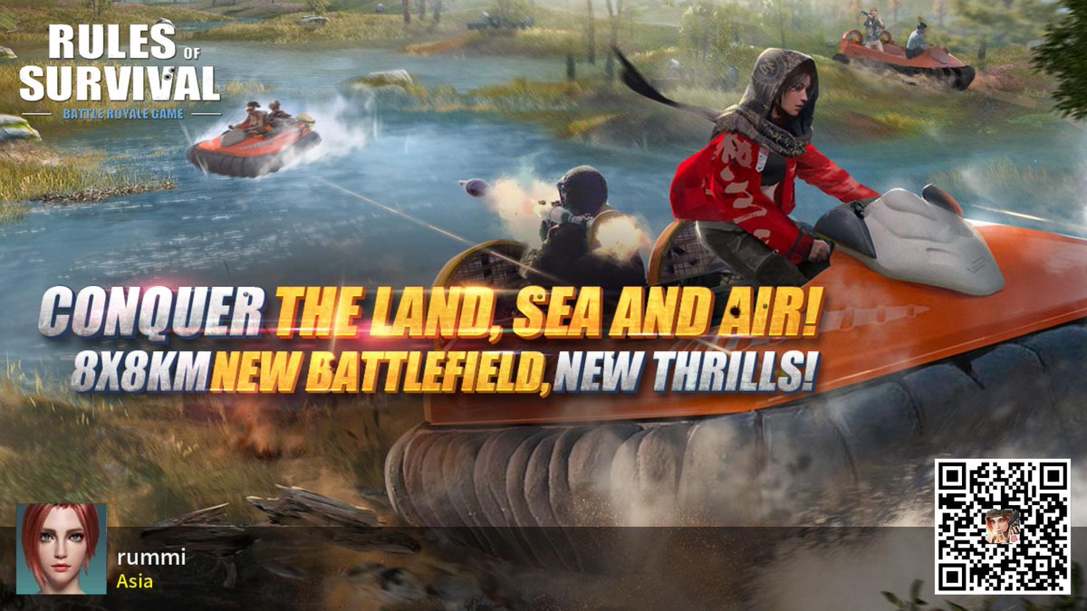 #RulesofSurvival