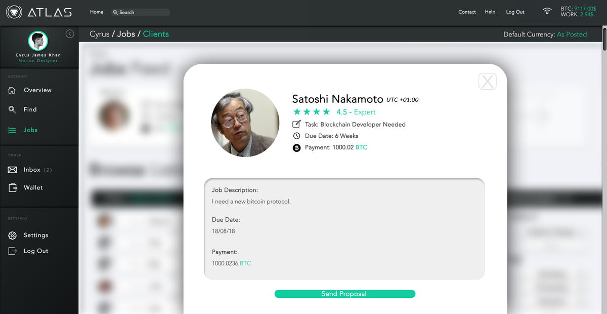 Atlasdotwork's tweet photo. https://t.co/Y4Mg4H0bHN
Decentralized Freelancing
Jobs Platform
Reaching Across Borders 
Reaching Low Resourced Communities
Machine Learning based Career Guidance
#Blockchain #Cryptocurrency #SmartContracts #AI #4thIR #MachineLearning #Automation #Jobs #Freelance https://t.co/PFizZpa5Fk
