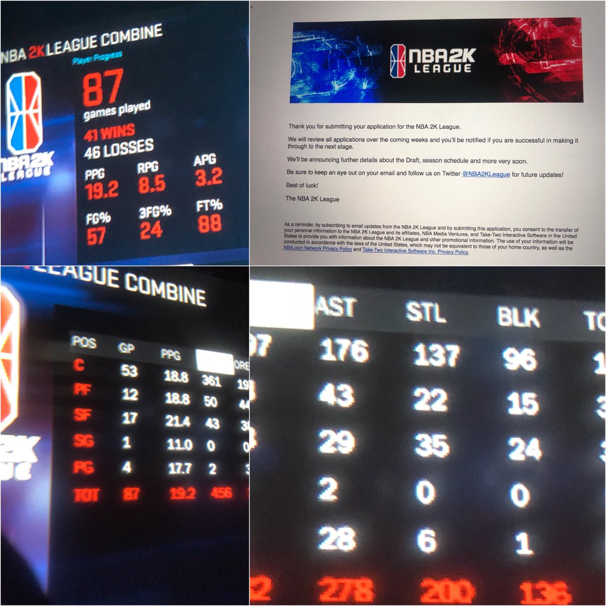 1992Obtm's tweet photo. @TheLab2k #2KLeagueCombine #2kleague #2KDraftMe #2kfreeagent #2KCombine https://t.co/HTMKWAw95i