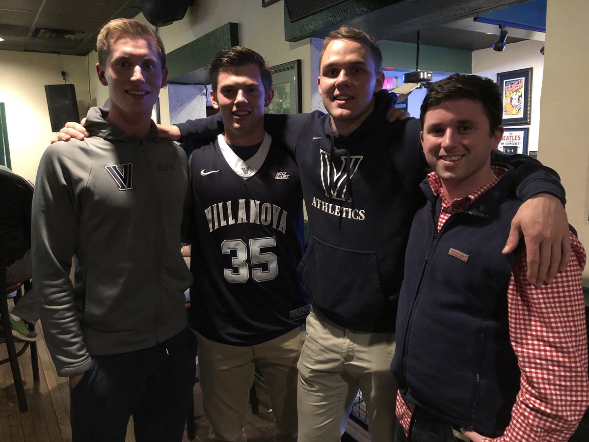 CoachJayWright's tweet photo. Senior Night here in Havertown !  

Proud of the work accomplished by tonight’s Radio Show guests !!!

@VillanovaU SCG President Madison Montague

Guard Matt Kennedy

Student-Managers @mmoneill10 &amp; @john_folco https://t.co/suUeQw7RaI