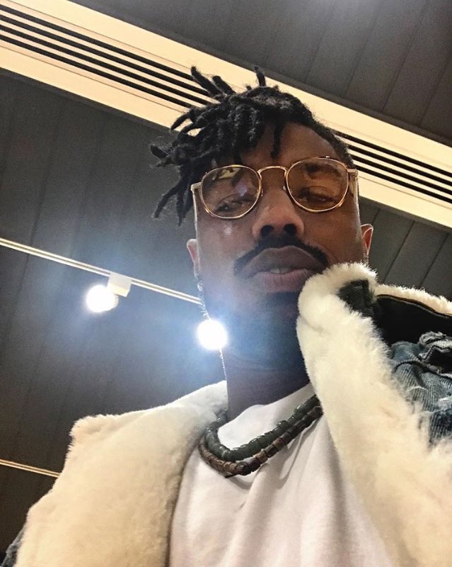 softcevans's tweet photo. when you open the front camera but you're michael b jordan https://t.co/1hfOdCOdHo
