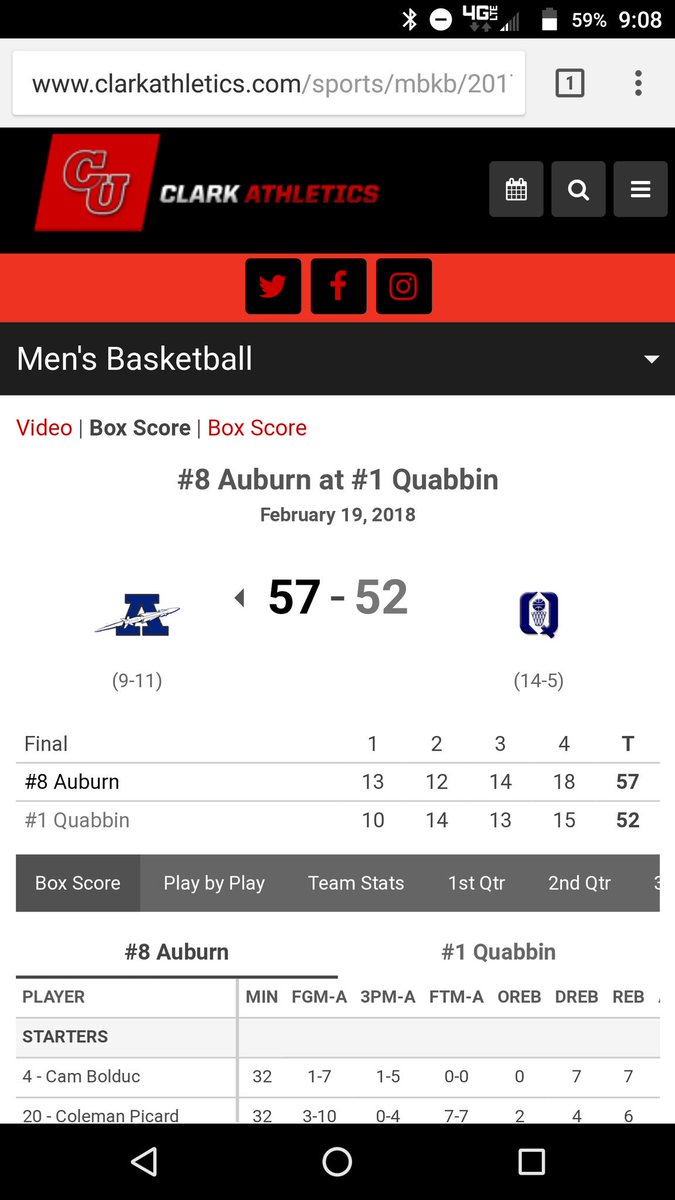 AuburnRockets's tweet photo. 🚨🚨🚨 #8 Auburn upends #1 Quabbin in 1st round of Clark Tournament in biggest upset in CMass hoops this year. Rockets earn district berth with victory!🚨🚨🚨 https://t.co/HYxCF2cWOM
