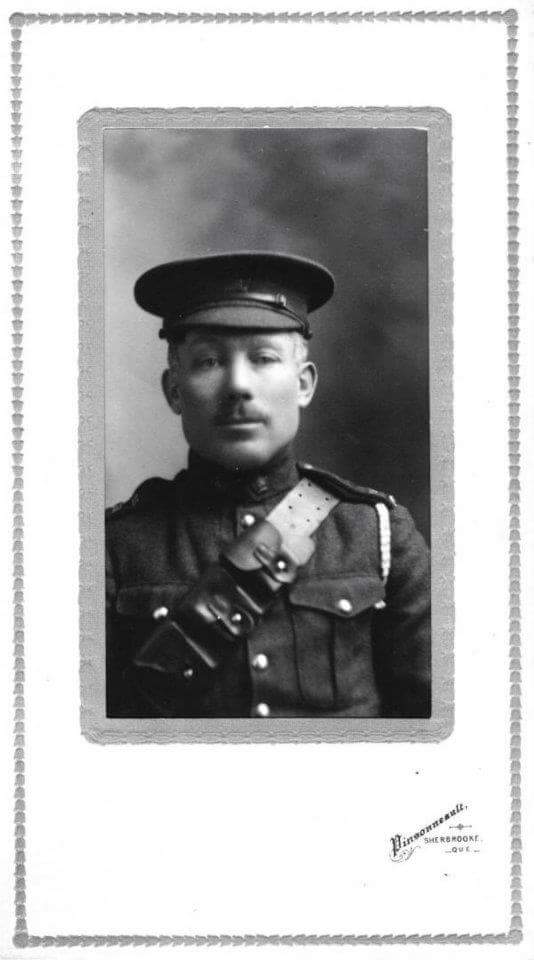 My great uncle, Richard Gilbert Kidd. Served in World War 1 made it home safely died in 1952.  #WWI  #Ireland  #Scotland  #Canada  #Quebec.