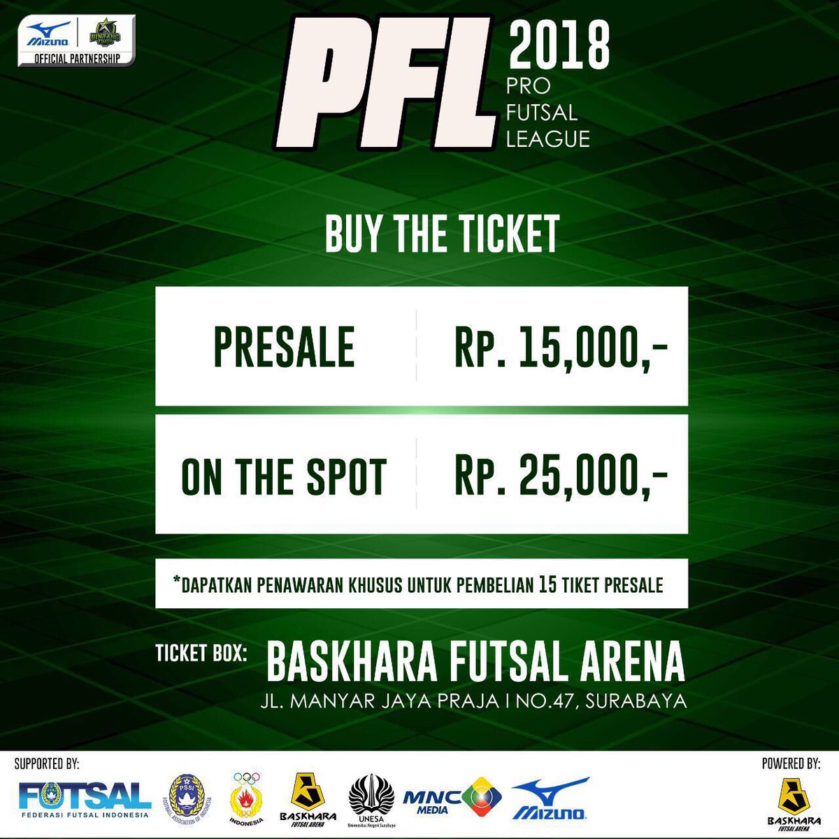 Futsal Bintang Timur tweet media