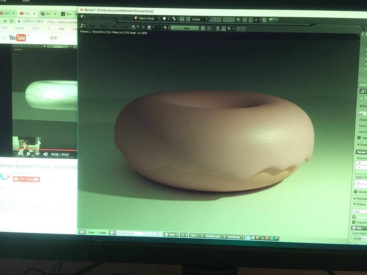 ぐずお در توییتر そういえばblenderやりたい人は英語だけどyoutubeにあがってるblenderguruっていうチャンネルの神チュートリアルやってみると感動すると思います 人柄が良くて教え方も楽しい 真似するだけでこんなドーナッツ作れるのでおすすめ 4枚目が最終的に ぐずお در توییتر そういえばblenderやりたい人は英語だけどyoutubeにあがってるblenderguruっていうチャンネルの神チュートリアルやってみると感動すると思います 人柄が良くて教え方も楽しい 真似するだけでこんなドーナッツ作れるのでおすすめ 4枚目が最終的に
