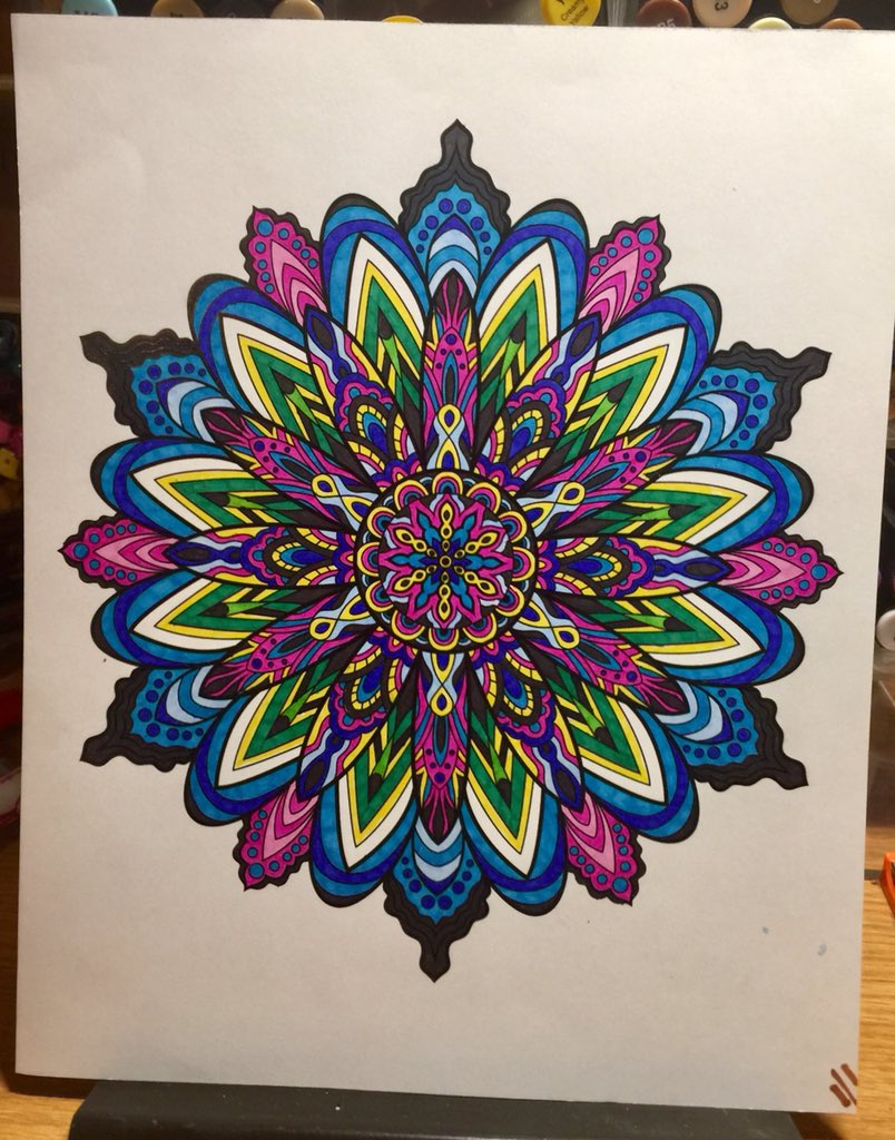 AngelaColorz's tweet image. By @coloritcom book: Mandalas vol 2  facebook.com/angelacolorz/p…