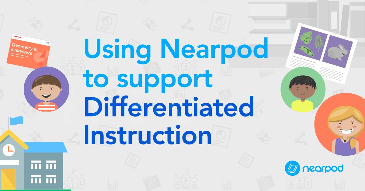 nearpod's tweet image. Teaching to the “average” works for some students some of the time, but it is rarely enough to support every learner. That’s why differentiation can be such a powerful instructional approach goo.gl/3mnzRq #nearpod #edchat