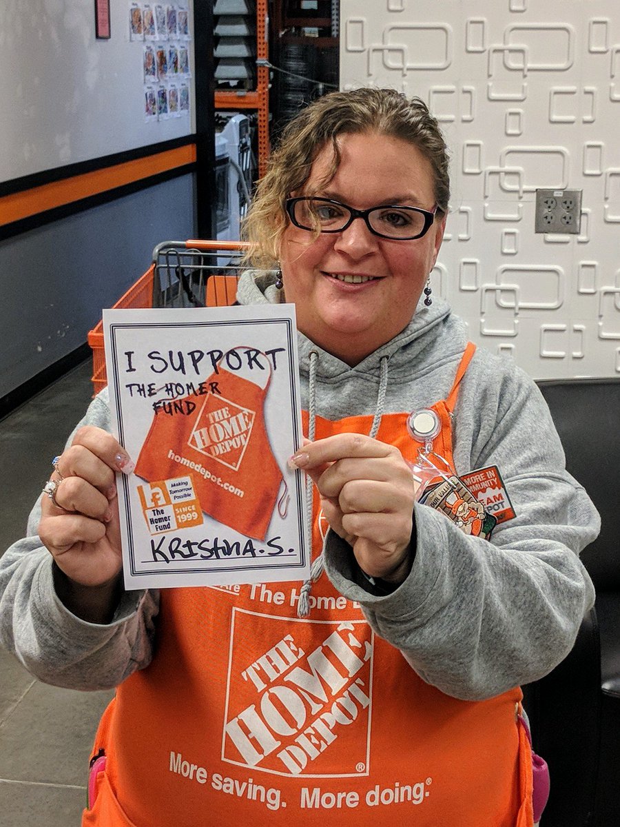 HDmattmiddleton's tweet photo. Great support for The Homer Fund at the Chehalis Home Depot. #ISupportTHD #thd4740 #Chehalis @HomerFund @JamesTHD4740 @KiernanTamara @Patterson4740 @Nadinegiggles9 https://t.co/D7fmH8AAUz