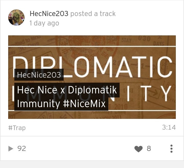 Hecs2Turnt's tweet image. Turn Me Up One Time Fa The One Time 😈🔥

Hec Nice x Diplomatik Immunity #NICEMix 💯

soundcloud.com/hecnice203/hec…
