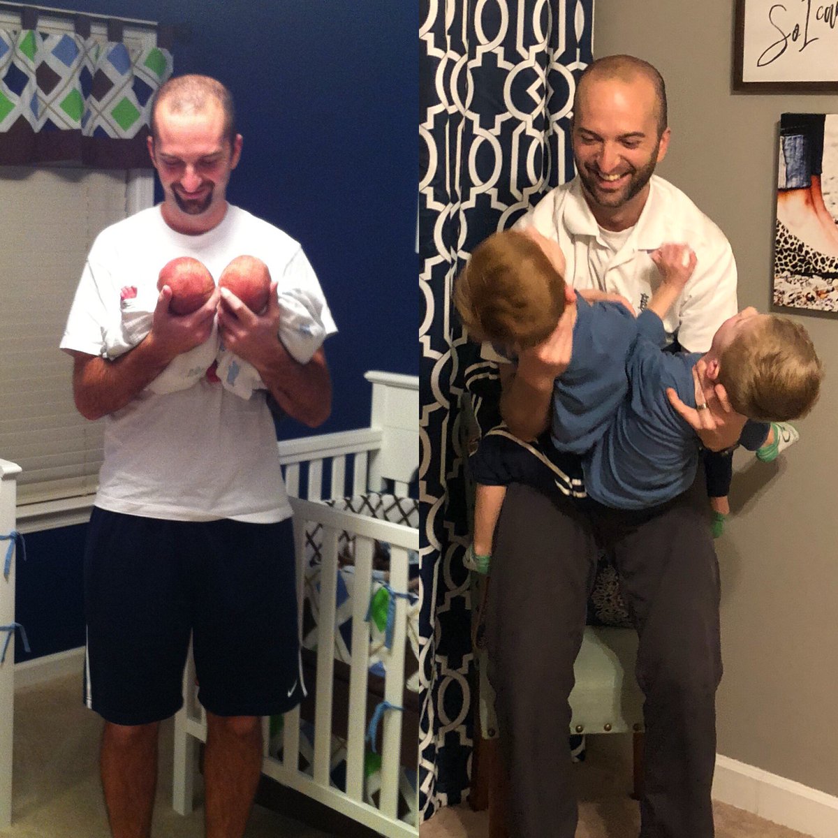 danieljerkins's tweet image. 4 days old to 4 years old.