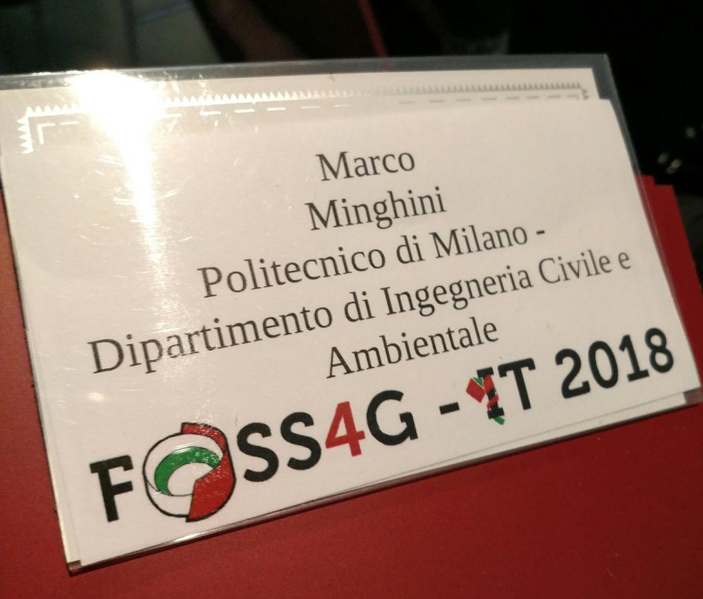 MarcoMinghini's tweet image. #foss4git 2018 started in Rome 🇮🇹 Looking forward to a great conference! @gfossit @OSGeo @WikimediaItalia #opensource 💻