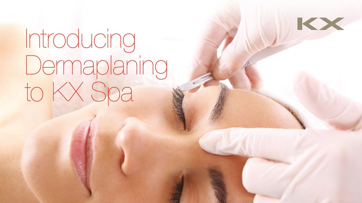 Dermaplaning is a safe and highly effective physical method of exfoliation to remove the top layer of dead skin along with fine vellus hair. Your skin will be instantly brighter, smoother, glowing and more youthful. #kxlife #kxspa