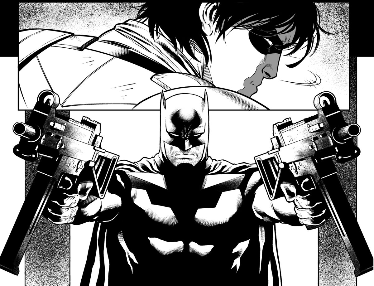 Injustice 2 #46 is out! Here's a couple of panels from this chapter in B&amp;W, pencils by Dani Sampere. 