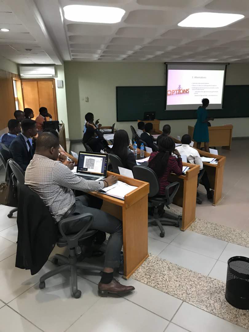 JANigeria's tweet photo. Day 2 of the in-class session began with Mrs. Yetunde Anibaba of The Lagos Business School facilitating the "Analysis of Business Problems" with the participants. #ViMP2018 #businessleaders #analysis #ACA #LBS #accenture #YouthEmpowerment #JAN #IamJan @JA_Africa_ @JAWorldwide https://t.co/h6PqlavPz2
