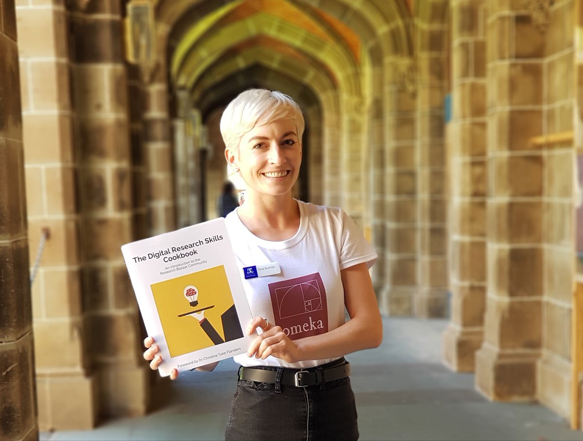 ResCom_unimelb's tweet photo. We are very excited to announce the publication of The Digital Research Skills Cookbook! Special thanks to our amazing editorial team @tynedaile, @heyDejan, @DrTukeFlanders and all the wonderful authors. https://t.co/9YENUSSiqv #ResBaz #ResBook https://t.co/s6TSqRb1N0
