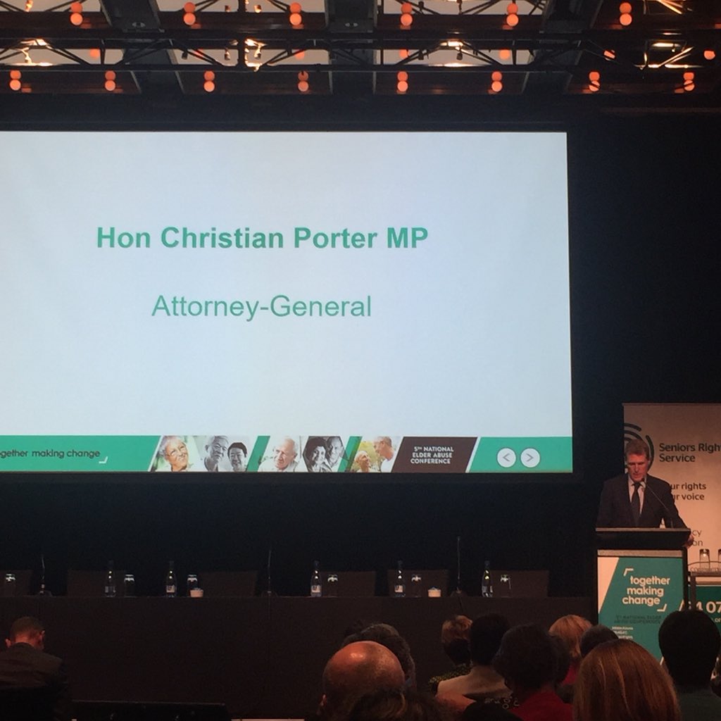 womenssafetynsw's tweet photo. Positive support from the Aust. Gvmt to finalise a National Plan to end Elder Abuse @cporterwa #5thNEAC #ElderAbuse #HumanRights https://t.co/W8tTkgOzXY