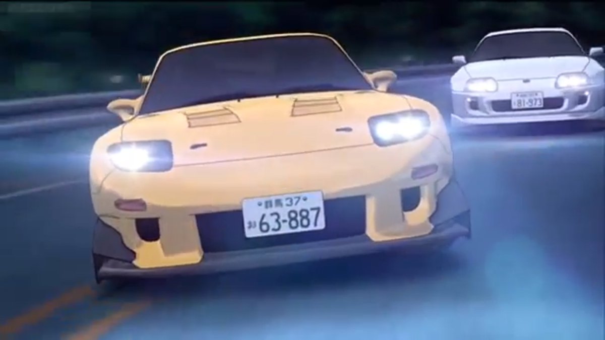 Momomochi エイミー Crazy On Emotion God This Track Is So Perfect Love My Boy Keisuke And His Rx7 Such A Sexy Car Mazda Fd3s Vs Toyota Supra Rz Initiald 頭文字d トヨタ