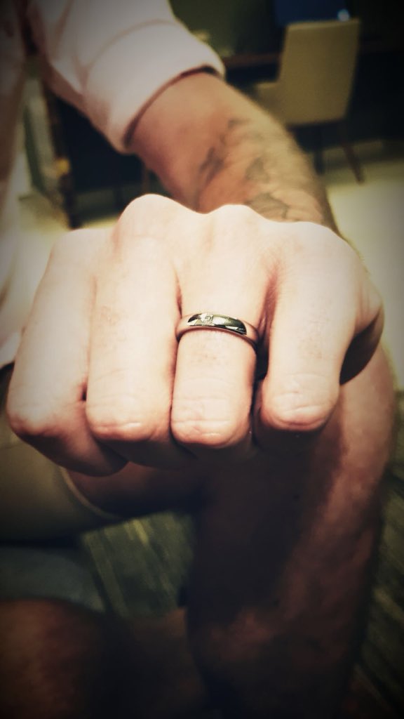 Very proud to announce to my colleagues and followers, that this evening, my beautiful fiancé asked me to marry him. And I, of course, said YES!