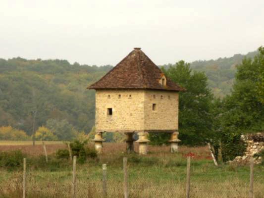 Strangely not much is made of dovecotes in popular culture today. The only instance I can think of is the dovecote (it is still standing, in central France) where the first dueling scene in Ridley Scott's fantastic The Duellists, 1977, takes place.