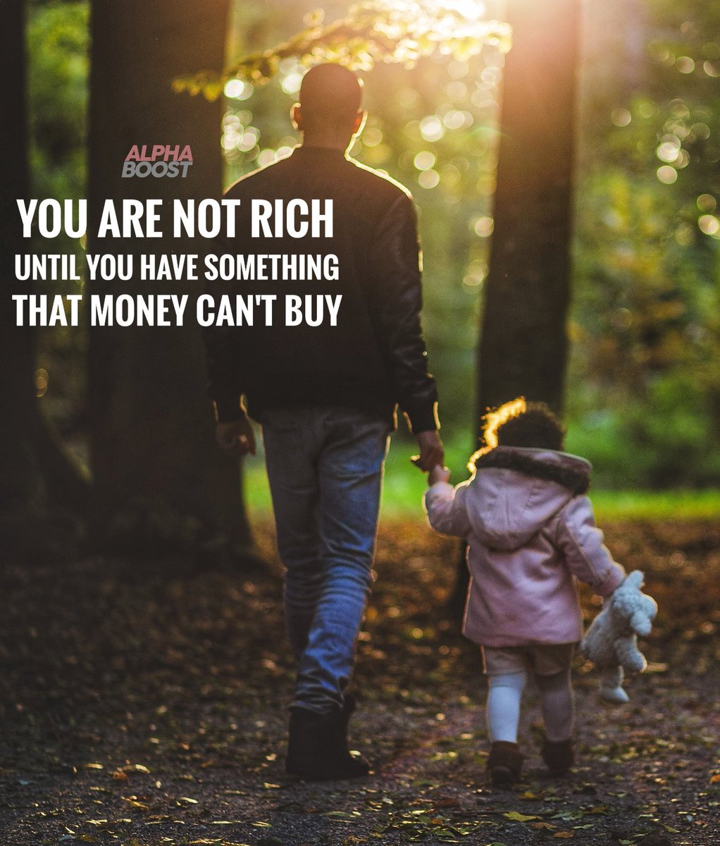 What makes you #rich?
Let us know in the comments down below 👍
Follow us for more daily #motivation

#superdaddy #fatheranddaughter #love #fathersontime #tatlife #proudfather #daddy #fatherlife #fatherdaughtertime #bestdaddy #dadlife #parenthood #parentlife #fathers #bestfather