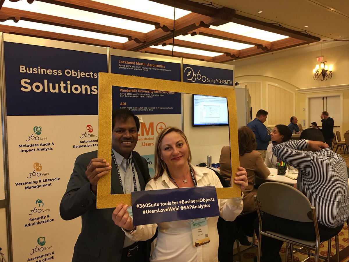 360Suite_Bruno's tweet photo. #360Suite #BusinessObjects solutions #BIAConf #UsersLoveWebi #UsersLoveBobj https://t.co/EmyIB4TzcJ