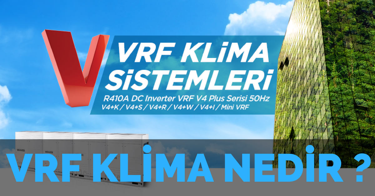 ZentaEngineer's tweet photo. VRF; Variable Refrigerant Flow kelimelerinin baş harflerinden oluşan VRF; değişken debili soğutucu akışkan sistemi klima sistemi olarak Türkçe’ye çevrilebilir. https://t.co/XnncM6R37S