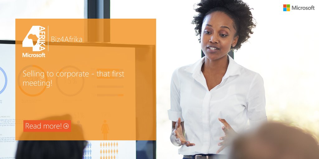 Are you trying to sell to a corporate. What should you set out to achieve in that first meeting? 
Read more here: msft.social/UCwreG #sellingtocorporates #sales  #salesonly  #salestalk #entrepreneur #entrepreneurinspiration #entrepreneurial