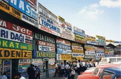 Gazete değil, büyük İstanbul otogarı!