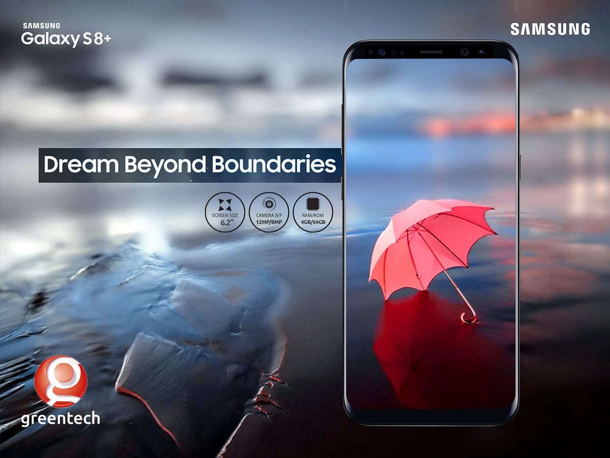 GreentechPK's tweet photo. Samsung Galaxy s8+ #Samsungmobiles #greentech https://t.co/mcr8nWso32