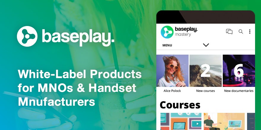Baseplayco's tweet photo. #Baseplay| #BaseboneEngage will launch https://t.co/K5Jv6QmCrS at #MWC18​. #B2B Fully managed #whitelabel #content #portals for #MNOs and #handsetmanufacturers. Visit our #MWC18 Stand G49 at App Planet Hall 8.1. Book a meeting: https://t.co/vPCIscs5t2 #Mobile #MVAS https://t.co/orfIijs5Jg